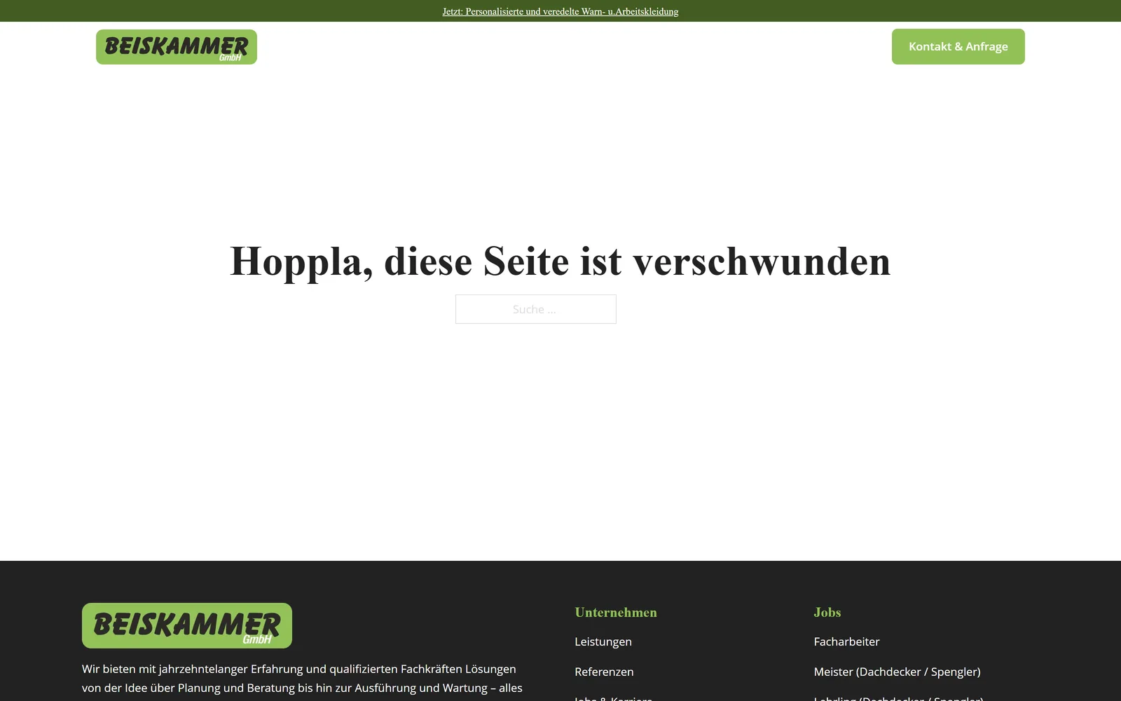Bewerbungs-Funnel von Beiskammer – Multi-Step-Quiz