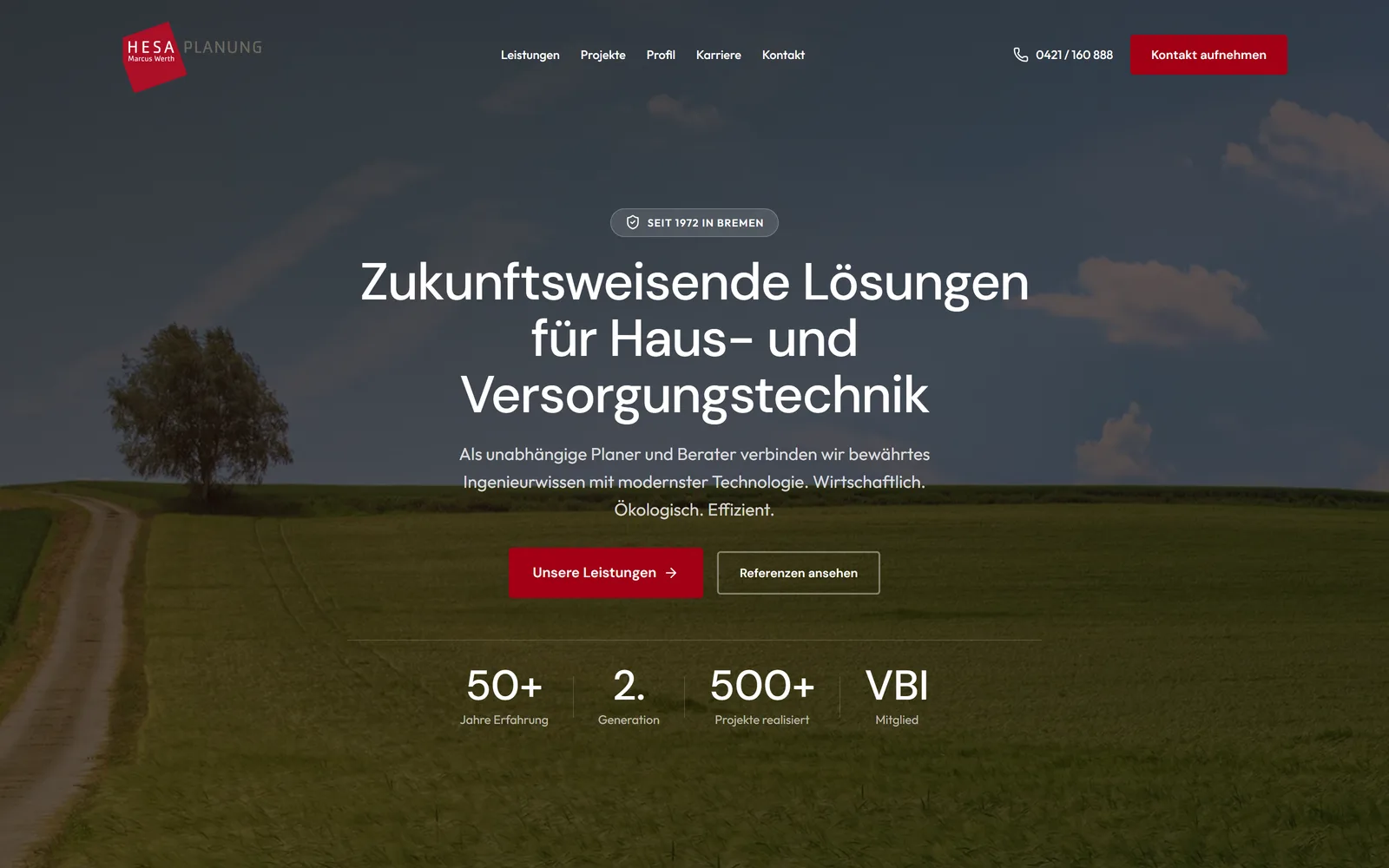 Referenz: HESA-Planung