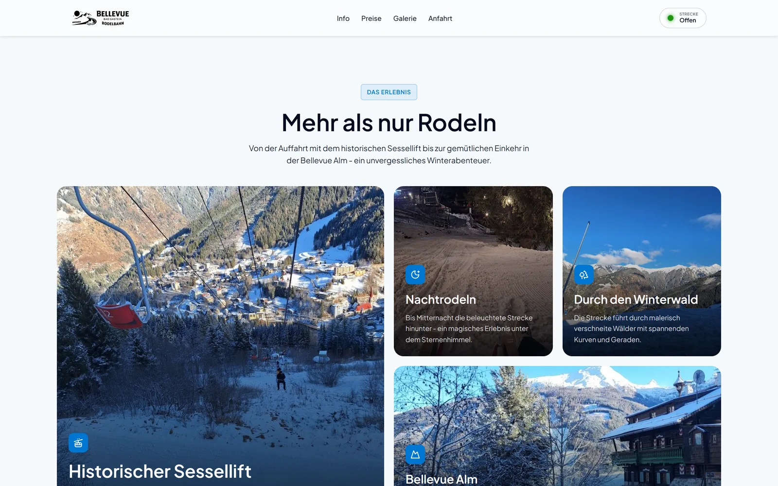 Infos zu Öffnungszeiten, Preisen und Anfahrt